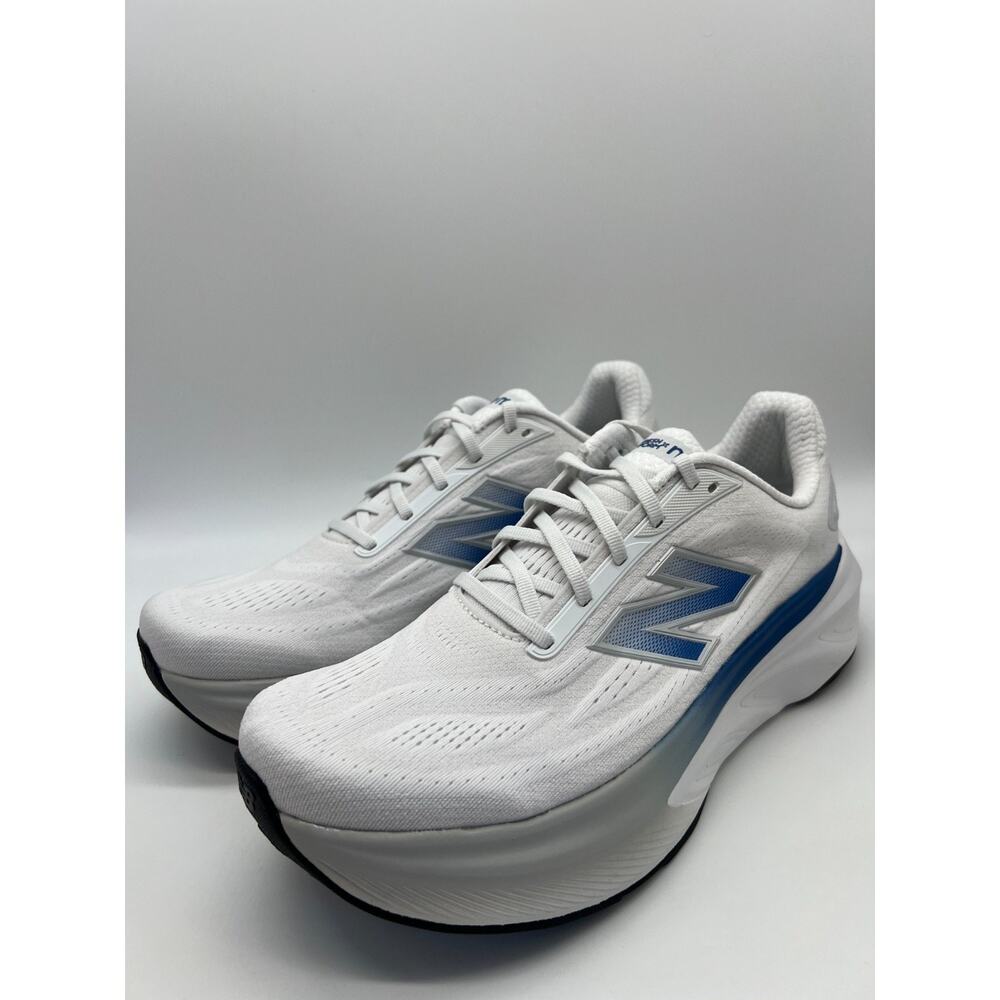 New Balance Fresh Foam X More V6 Men Size 10.5 White Blue New - Picture 9 of 16